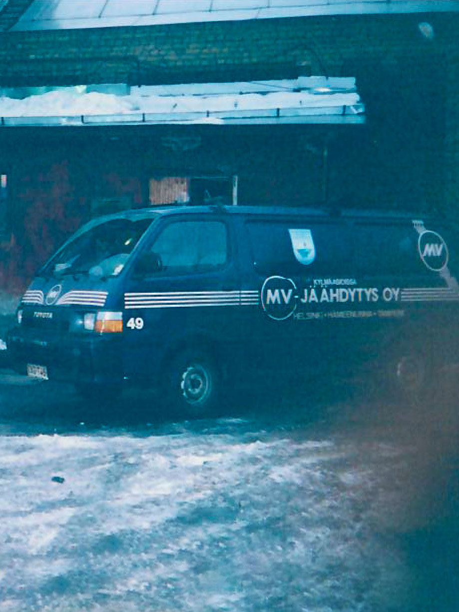 Mv-Jäähdytys-van in St Petersburg