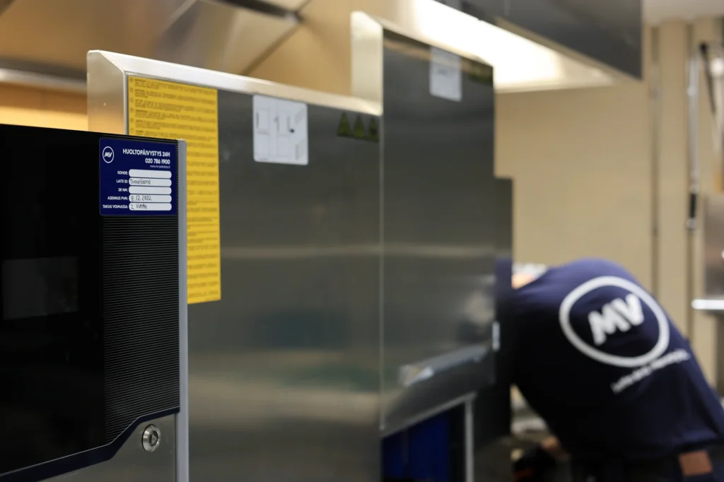 Ravintolalaitteiden huolto