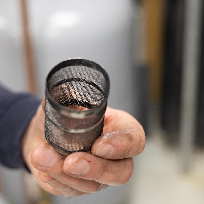 Maalämpöpumpun puhdas suodatin